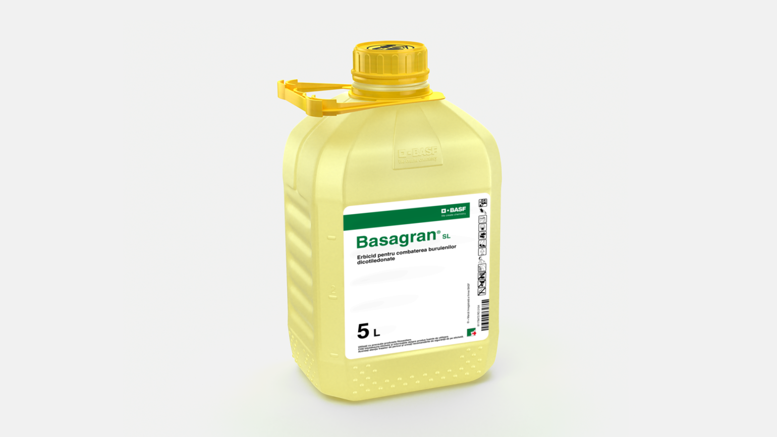 Basagran 5L – Erbicid cu Bentazon 480 g/L pentru porumb, soia și fasole | Combatere buruieni dicotiledonate